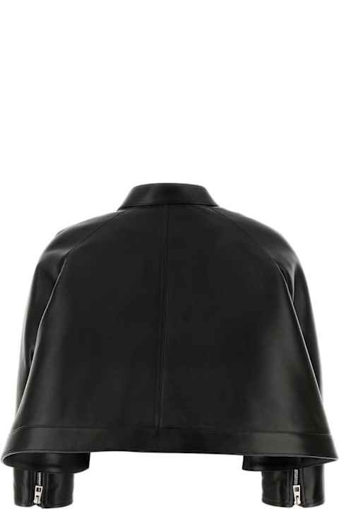 Loewe for Women Loewe Black Leather Jacket