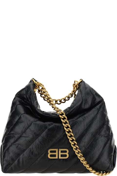 Balenciaga خصم على Women Balenciaga Crush Hobo Shoulder Bag