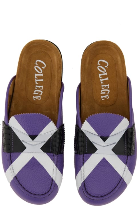 College Shoes for Women College Sabot With Iconic "x"