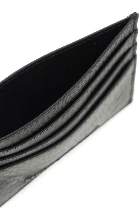 メンズ Emporio Armaniの財布 Emporio Armani Grained Leather Cardholder