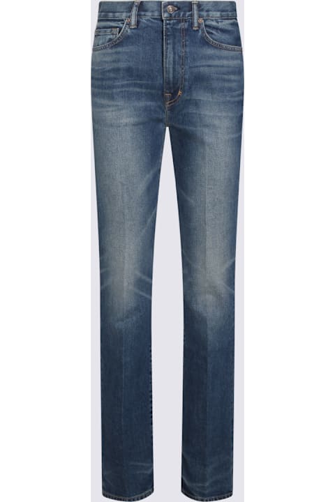 Homeware Tom Ford Blue Cotton Denim Jeans