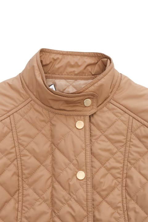 Coats & Jackets for Girls Moncler Brown Kamaria Jacket