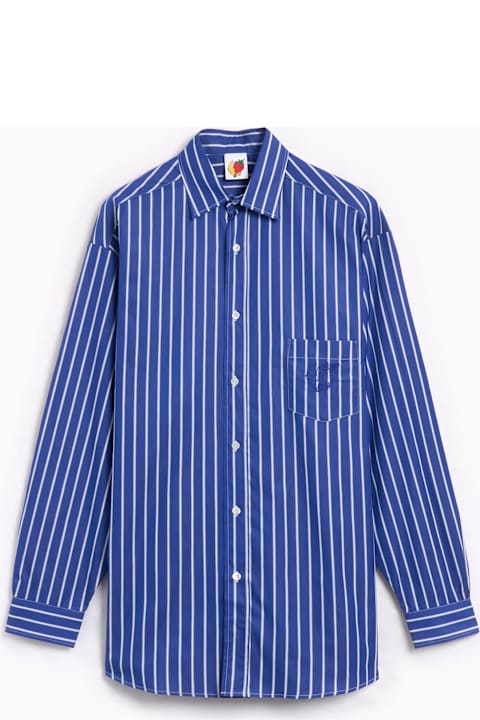 Homeware Sky High Farm Unisex Striped Button Down Shirt Woven