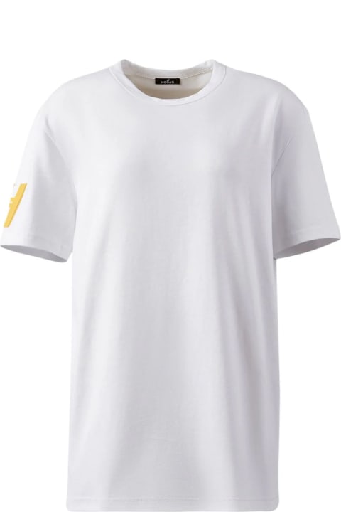 ウィメンズ Hoganのトップス Hogan Hogan T-shirts And Polos White