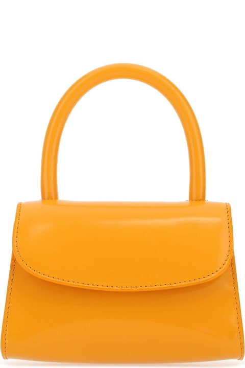 BY FAR for Women BY FAR Orange Leather Mini Handbag