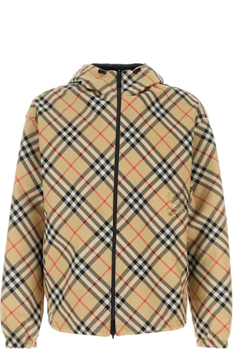 Homeware Burberry Embroidered Polyester Reversible Jacket