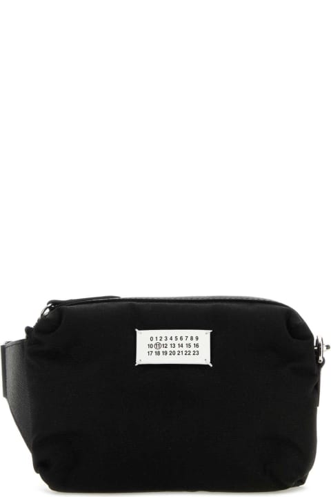 Bags Sale for Women Maison Margiela Black Canvas Glam Slam Crossbody Bag