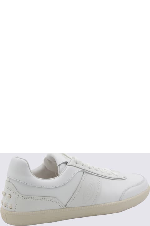 Tod's for Women Tod's White Leather Sneakers