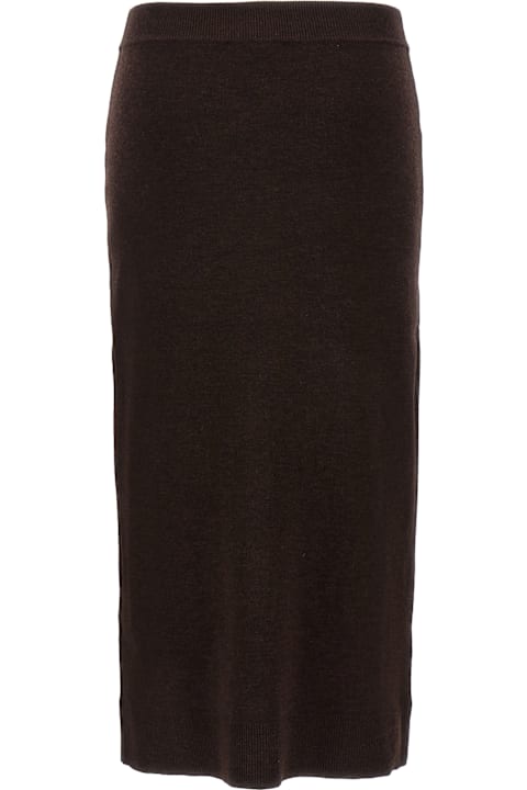 Victoria Beckham Skirts for Women Victoria Beckham 'bottoni' Midi Skirt