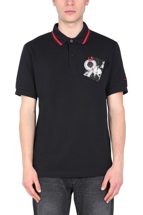 Fred Perry by Raf Simons Topwear for Men Fred Perry by Raf Simons Regular Fit Polo