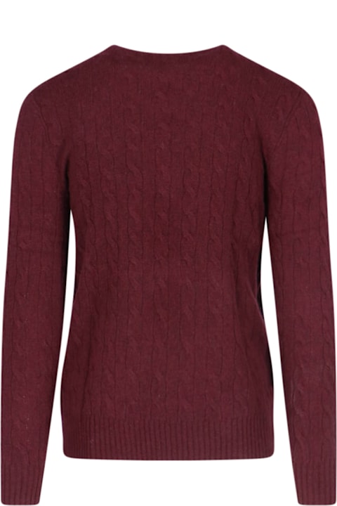 Homeware Ralph Lauren Logo Braided Sweater