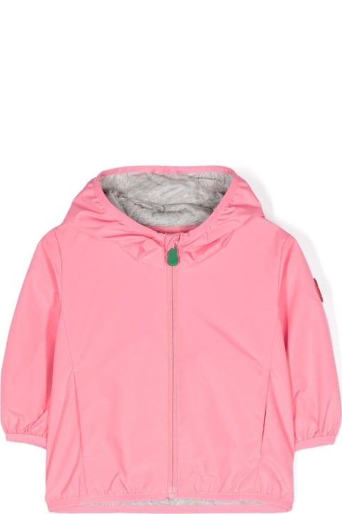 Sale for Kids Save the Duck Pink Coco Windbreaker Jacket