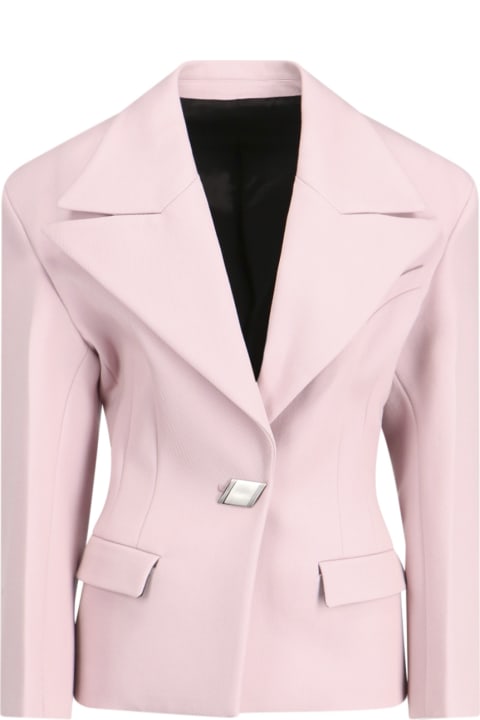 Clothing for Women The Attico Single-breasted Blazer