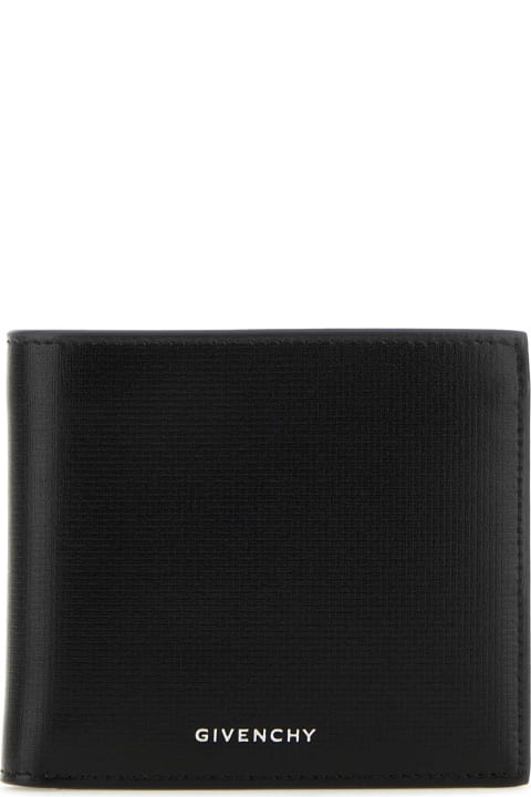 メンズ Givenchyのアクセサリー Givenchy Black Leather Wallet