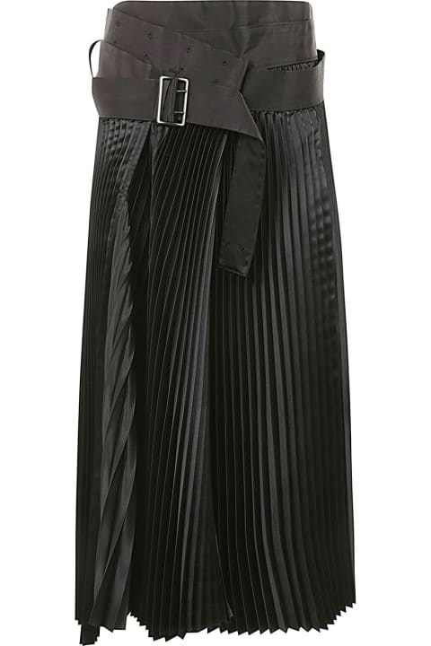 Fashion for Women Junya Watanabe Comme Des Garçons Pleated Long Skirt