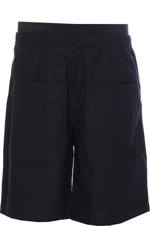 Vision of Super for Men Vision of Super Embroidered Flames Shorts