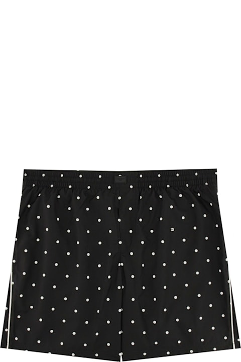 Dolce & Gabbana Swimwear for Men Dolce & Gabbana Polka Dot Print Swimsuit