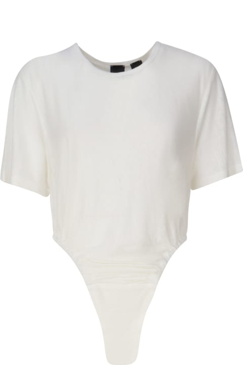 Underwear & Nightwear for Women Pinko Bodysuit In Slub Linen Fabric