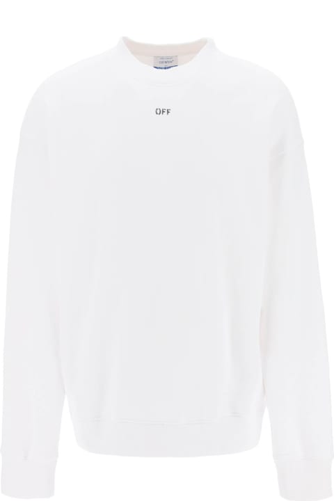 Off-White Fleeces & Tracksuits for Men Off-White Skate Sweatshirt With Off Logo