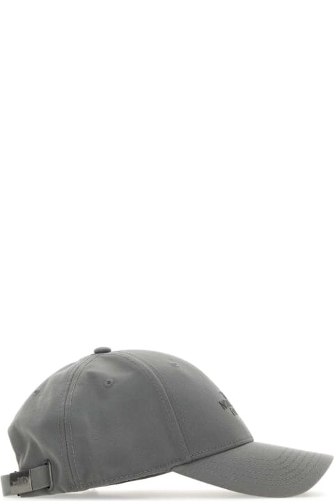 メンズ新着アイテム The North Face Grey Polyester Baseball Cap