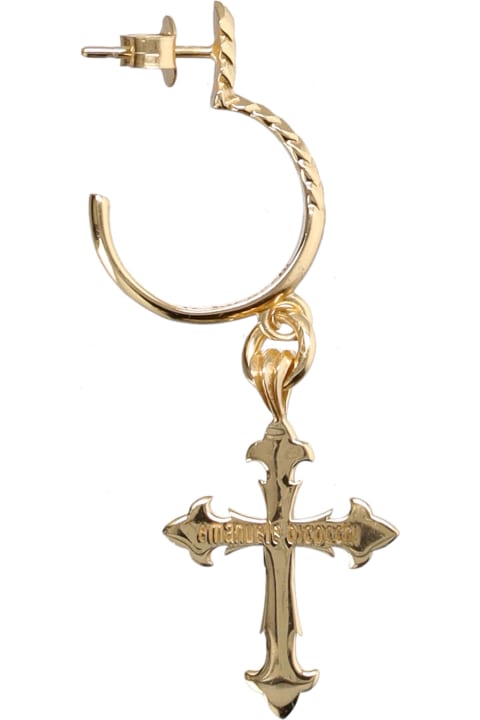 Jewelry for Women Emanuele Bicocchi Earring Cross Gold