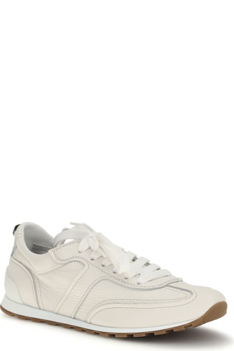 Brunello Cucinelli for Kids Brunello Cucinelli Leather Sneakers