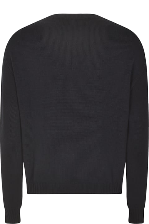 Saverio Palatella Clothing for Women Saverio Palatella Ribbed Neck Sweatshirt