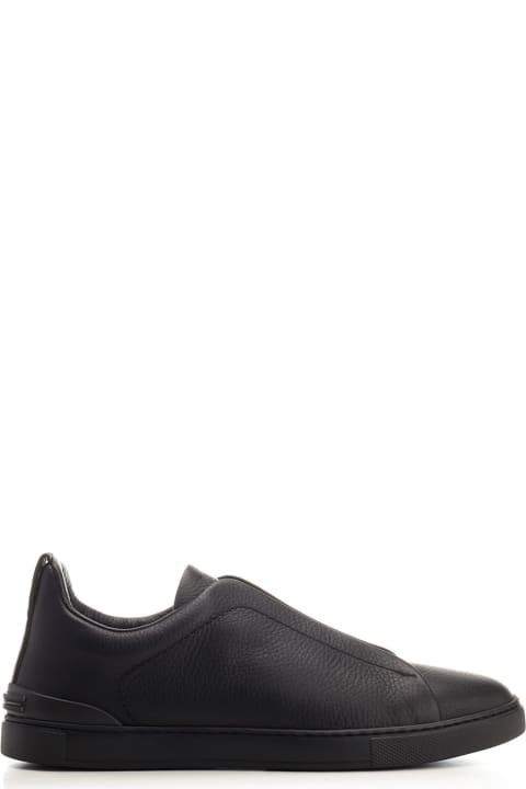Zegna Sneakers for Men Zegna Low Top 'triple Stitch' Sneakers