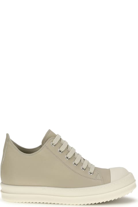 Rick Owens Leather Sneakers