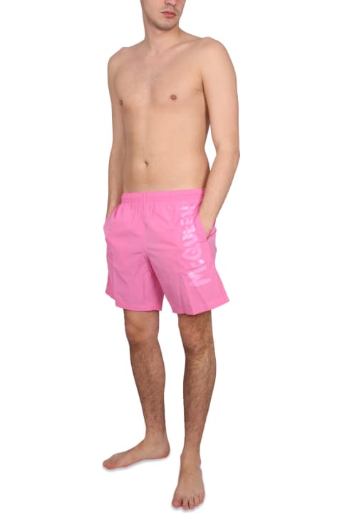 Swimwear for Men Alexander McQueen Swim Trunks