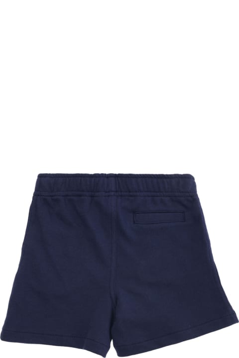 Polo Ralph Lauren Bottoms for Women Polo Ralph Lauren Blue Shorts With Pony Embroidery In Cotton Baby