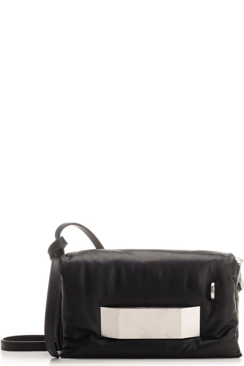 Rick Owens for Women Rick Owens Pillow Griffin Foldover Top Shoulder Bag