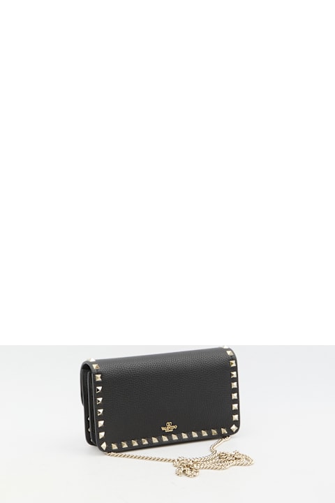 Clutches for Women Valentino Garavani Rockstud Chain Pouch