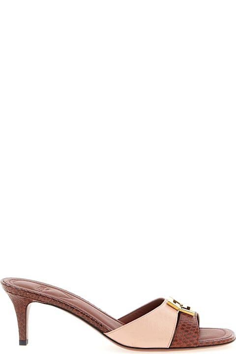 Fendi Sale for Women Fendi 'fendi Ffold' Slides