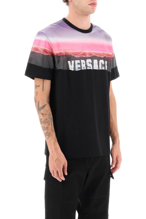 Versace Topwear for Men Versace 'versace Hills' T-shirt