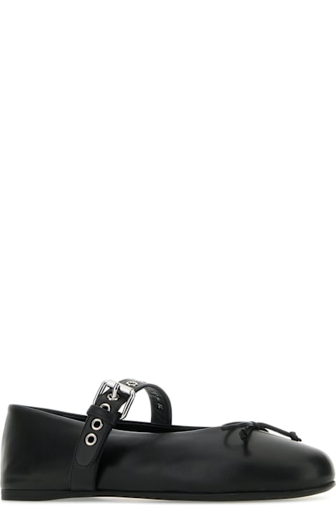 Flat Shoes for Women Miu Miu Ballerine