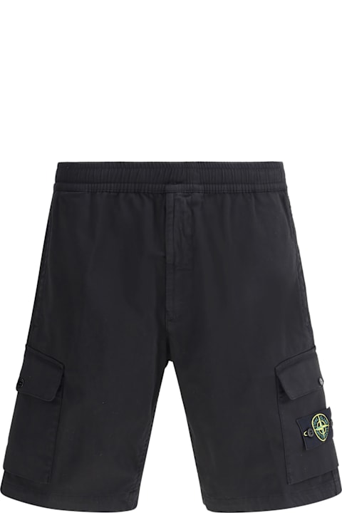 Stone Island Pants for Men Stone Island Cargo Shorts