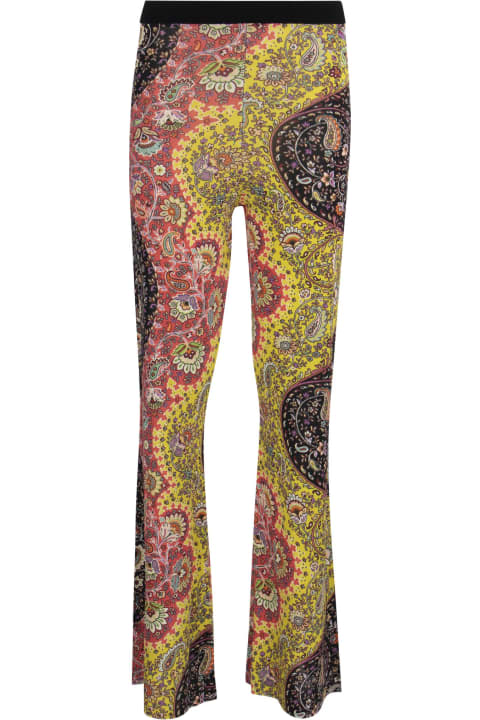 Etro for Women Etro Trousers With Sinuous Paisley Pattern
