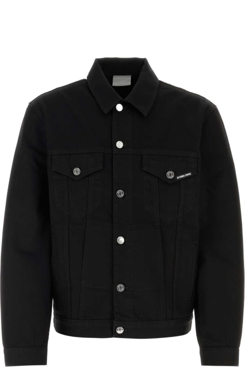 VTMNTS Coats & Jackets for Men VTMNTS Black Denim Paris Jacket