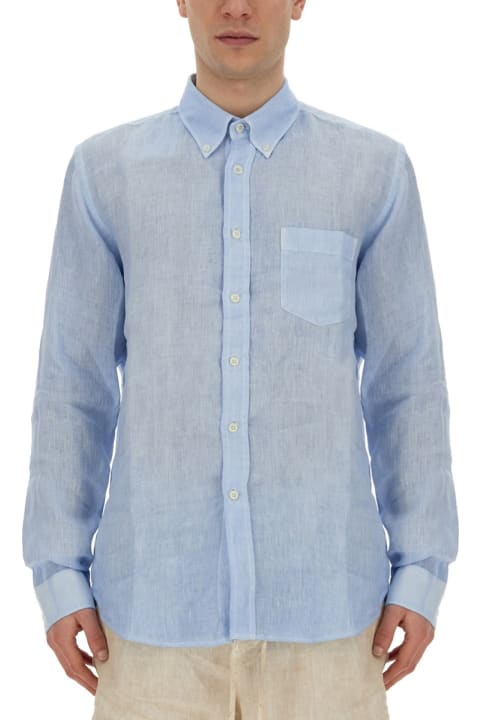 120% Lino Clothing for Men 120% Lino Regular Fit Shirt
