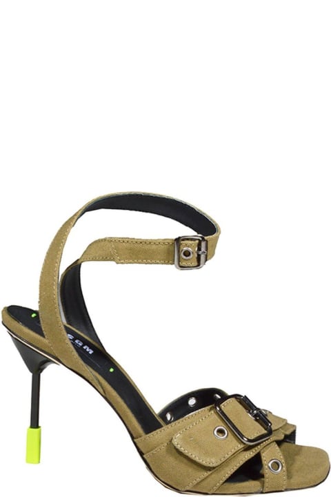 MSGM Sandals for Women MSGM Buckle-detailed Ankle Strap Sandals