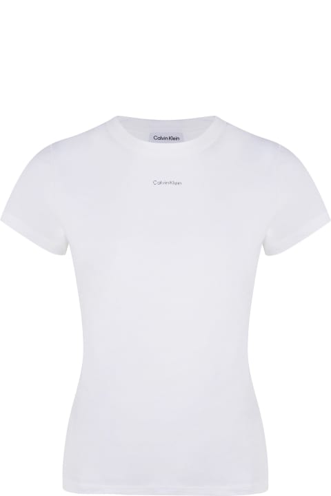 Fashion for Women Calvin Klein Logo Print T-shirt