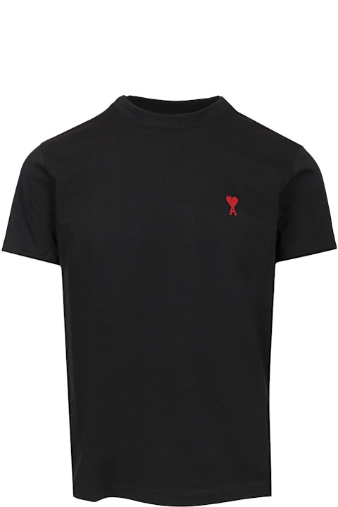 Ami Alexandre Mattiussi لـ Women Ami Alexandre Mattiussi Cotton T-shirt