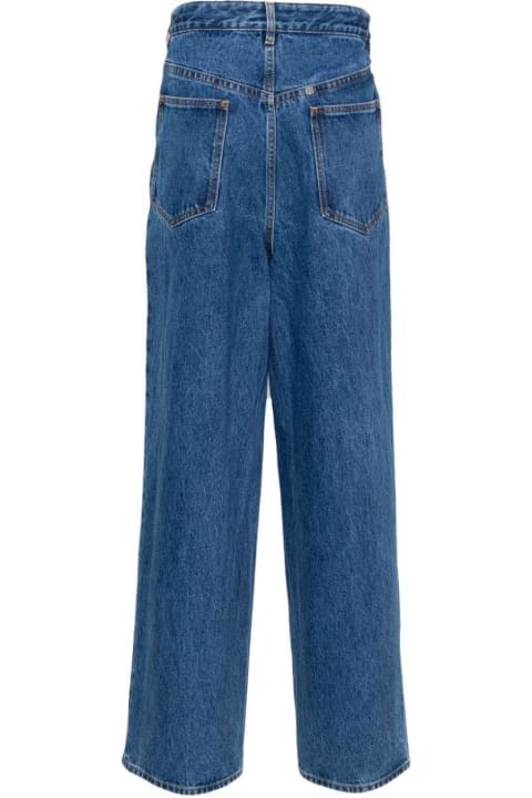 Givenchy Men Givenchy Low Crotch Wide-leg Jeans
