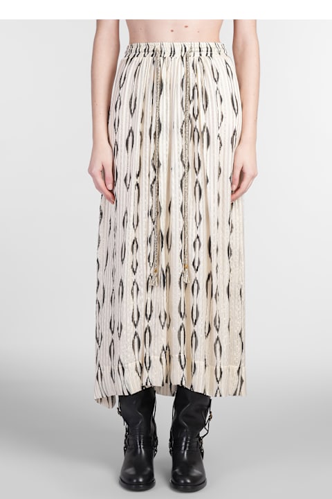 スカート Alexander Mcqueen Embroidered Stretch Viscose Blend Skirt Alexander McQueen Embroidered Stretch Viscose Blend Skirt