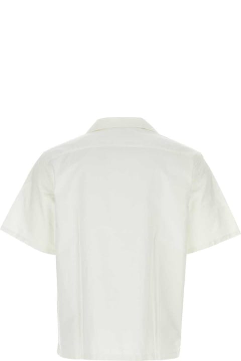 Prada Clothing for Men Prada Logo-printed Short-sleeved Shirt