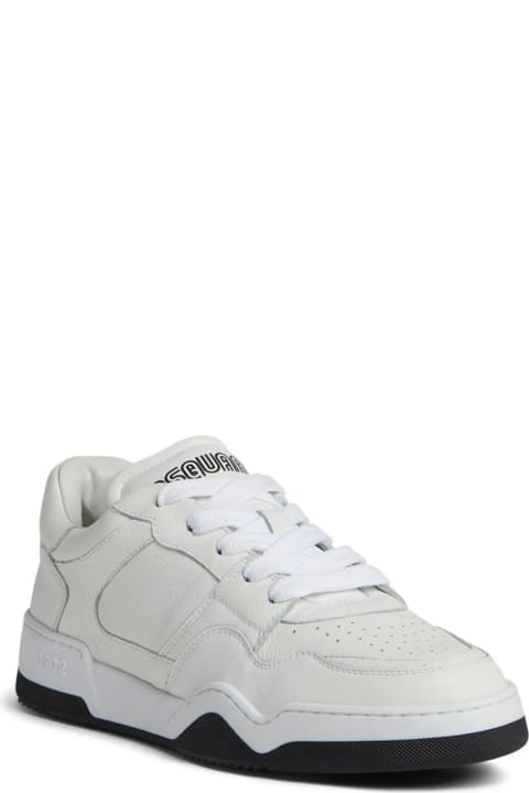 Dsquared2 Sneakers for Women Dsquared2 White Spiker Sneakers