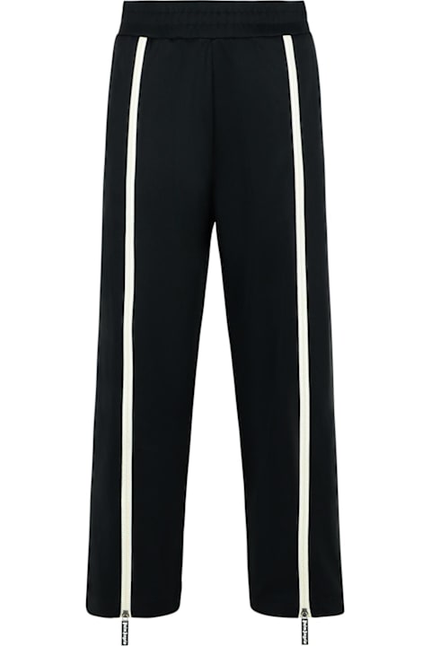 Palm Angels for Men Palm Angels Track' Black Polyester Blend Pants