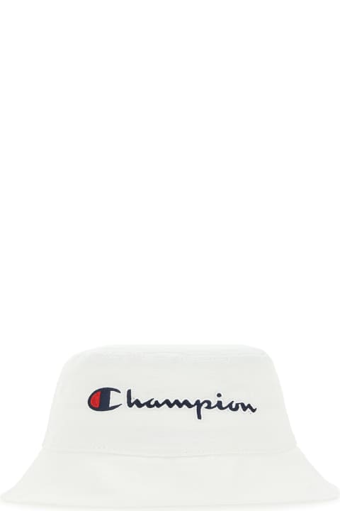 Champion Hats for Women Champion White Cotton Bucket Hat