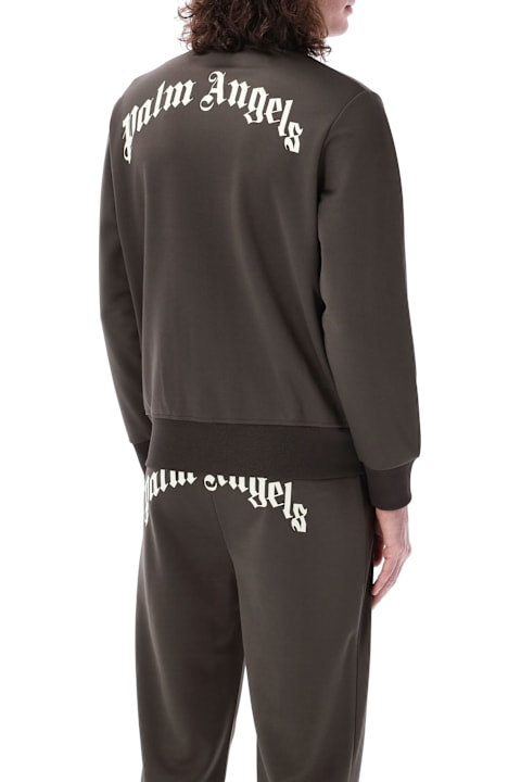 Palm Angels Fleeces & Tracksuits for Men Palm Angels Curved Logo Track Jacket